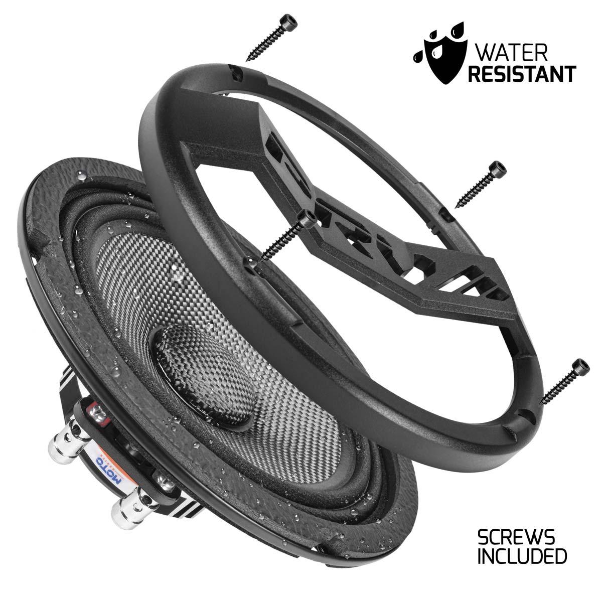 PRV Audio MT8MR400CF-NDY-4 SLIM Moto Series 8